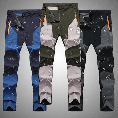 Men's Tactical Cargo Pants Waterproof Quick Dry Outdoor Hiking