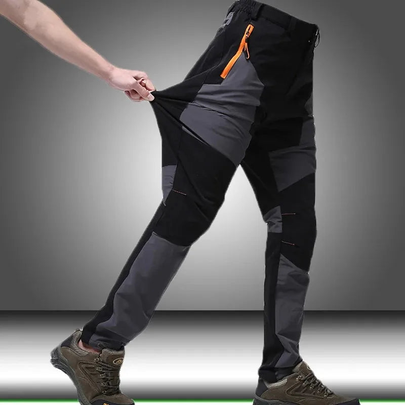 Men's Tactical Cargo Pants Waterproof Quick Dry Outdoor Hiking