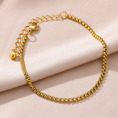 Stainless Steel Anklets for Women Accessories