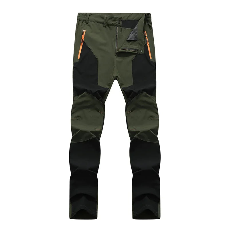 Men's Tactical Cargo Pants Waterproof Quick Dry Outdoor Hiking