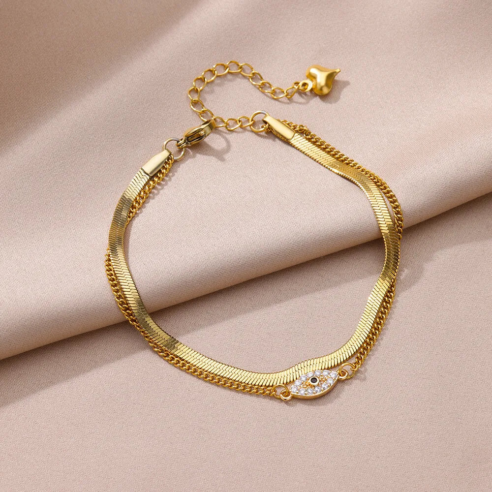 Stainless Steel Anklets for Women Accessories