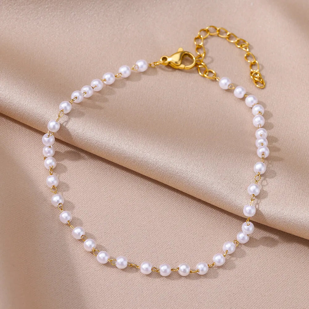 Stainless Steel Anklets for Women Accessories