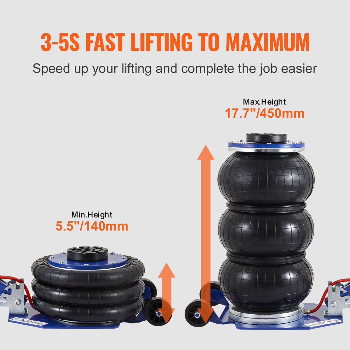 3 Ton Car Air Jack