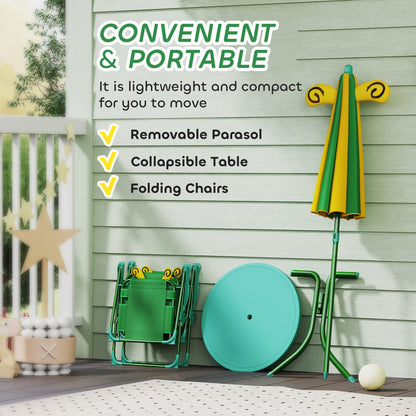 Kids Picnic Table And Chair Set, Outdoor Activity Table