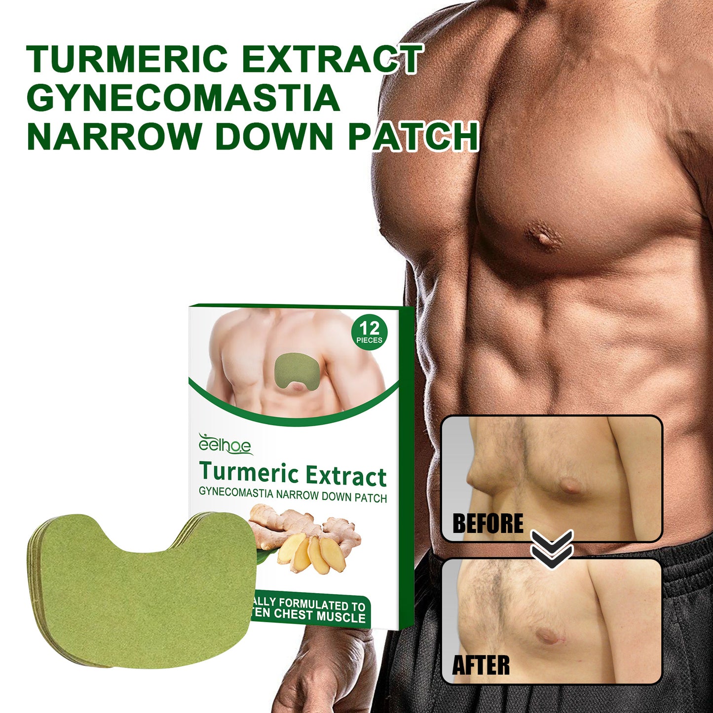 Men's Firming Chest Skin Anti-Sagging Patch