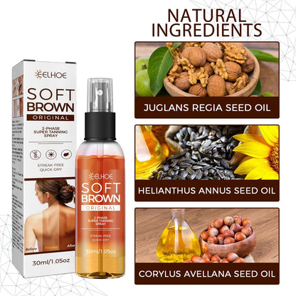 Tanning Spray Natural Bronze Wheat Color