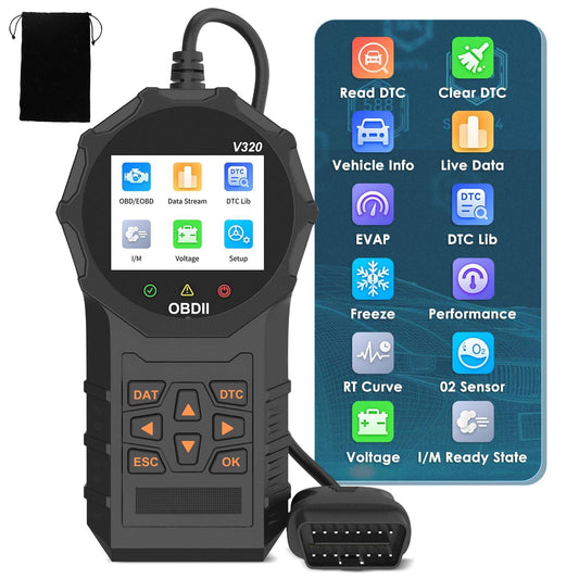 Automotive OBD2 Car Check Engine Fault Diagnostic Tool