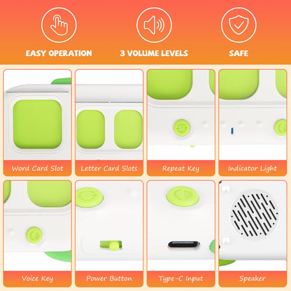 Talking Flash Cards And Finger Counting Math Board Interactive Learning Toys For Kids