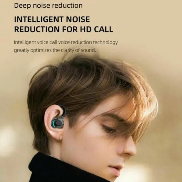 Bluetooth 5.1 Wireless Earphones – True Wireless Earbuds in Black, Green & Red