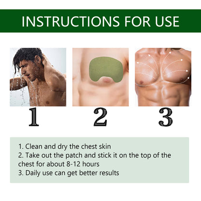 Men's Firming Chest Skin Anti-Sagging Patch