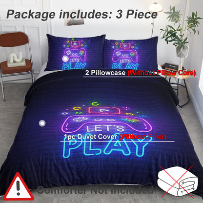 kids gaming duvet cover set