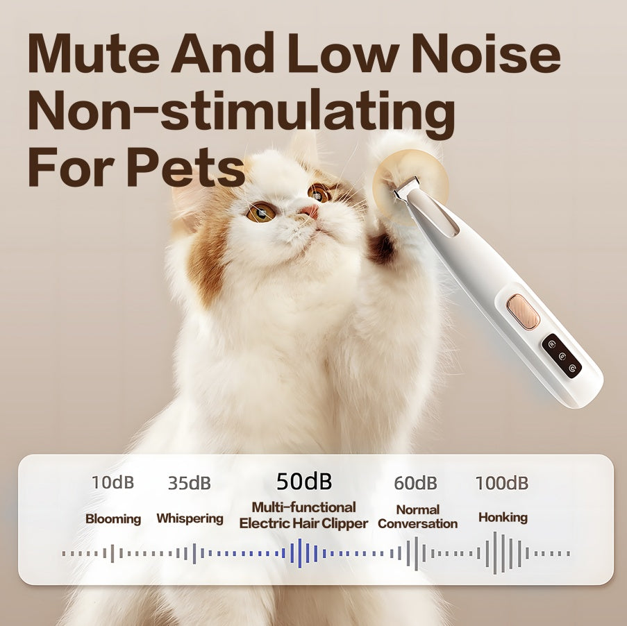 Pet Paw Trimmer Rechargeable