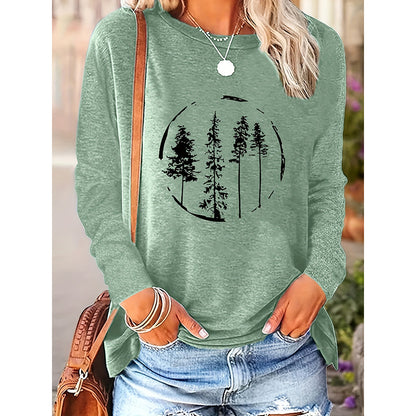 Women's Long Sleeve Merry Christmas T-Shirt