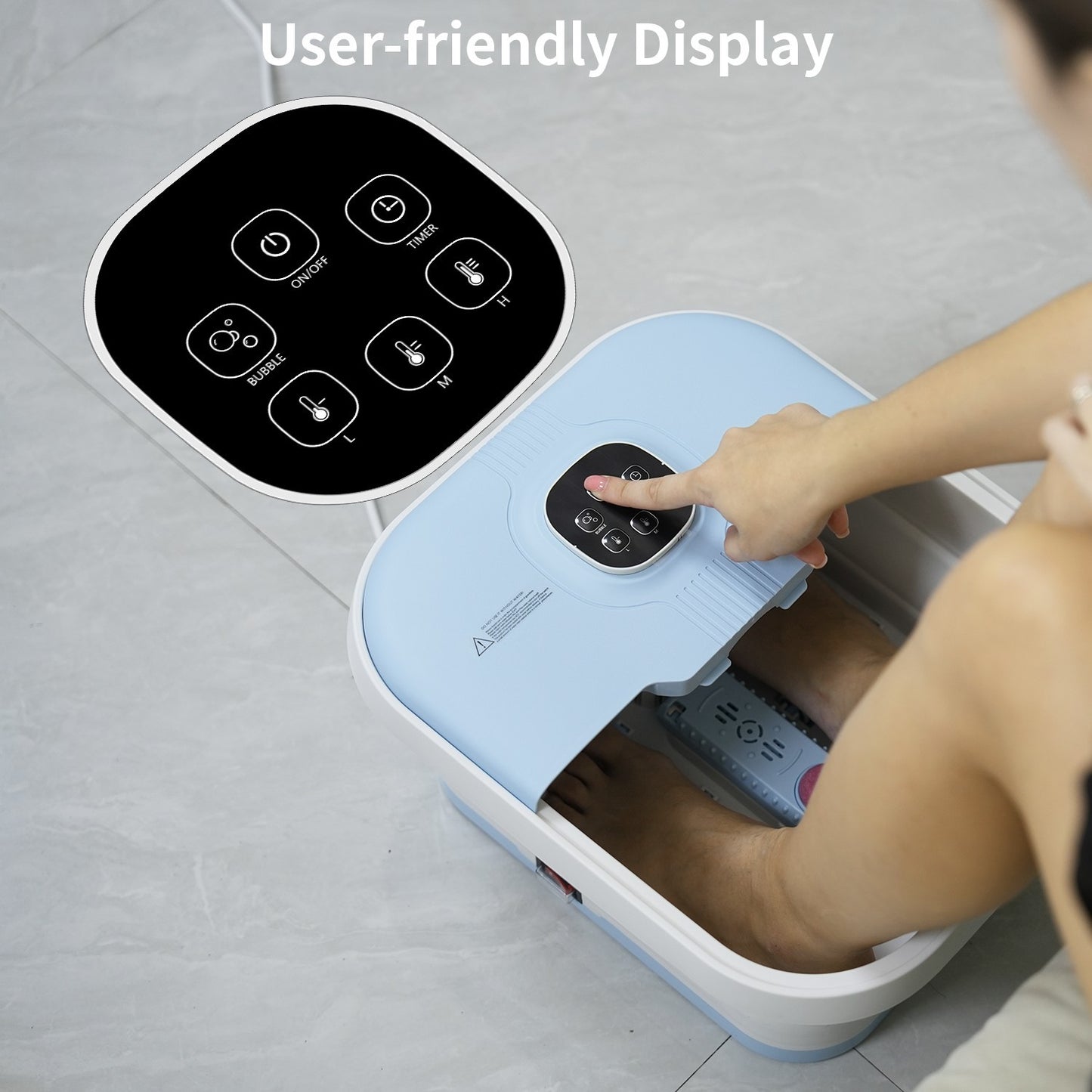 Electric Collapsible Foot Spa With Heat